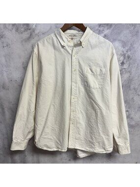 Alex Mill Button Up Shirt Mens XL White Long Sleeve